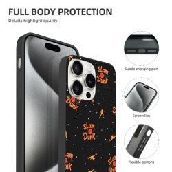 iPhone 15/Pro/Max 手机殼 - 活力運動圖案 | OKOMALL