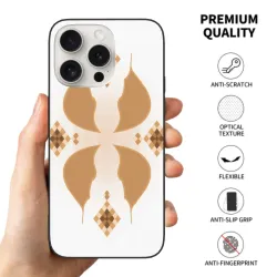 Чехол для iPhone 15/Pro/Max с абстрактным линейным геометрическим рисунком - okomall