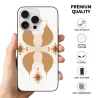 Чехол для iPhone 15/Pro/Max с абстрактным линейным геометрическим рисунком - okomall