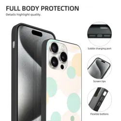 Coque pour iPhone 15/Pro/Max avec motif de ciel étoilé dégradé - okomall