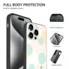 Coque pour iPhone 15/Pro/Max avec motif de ciel étoilé dégradé - okomall