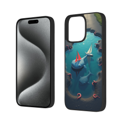 Чехол для iPhone 15/Pro/Max с морским дизайном - okomall
