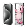 حافظة iPhone 15 Pro/Pro Max بتصميم Axolotl لطيف - OKOMALL
