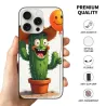 아이폰 15/Pro/Max 만화 선인장 휴대폰 케이스 - OKOMALL