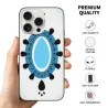 حافظة iPhone 15 Pro/Pro Max بنمط سماء النجوم بالتنقيط - okomall