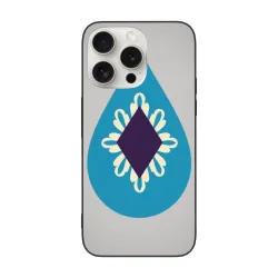 حافظة iPhone 15/Pro/Max بنمط هندسي مجرد - okomall