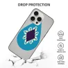 حافظة iPhone 15/Pro/Max بنمط هندسي مجرد - okomall