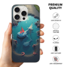 iPhone 15/Pro/Max 海洋风情手机壳 - okomall