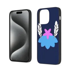 حافظة iPhone 15/Pro/Max - بتصميم بتلات زهور أحلام | okomall