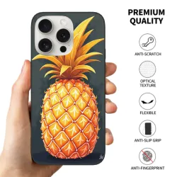 حافظة iPhone 15/Pro/Max - تصميم بنقشة الفواكه الاستوائية | OKOMALL