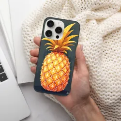 حافظة iPhone 15/Pro/Max - تصميم بنقشة الفواكه الاستوائية | OKOMALL