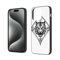 iPhone 15/Pro/Max 맹호 포효 휴대폰 케이스 - okomall.com