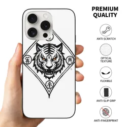 iPhone 15/Pro/Max 맹호 포효 휴대폰 케이스 - okomall.com