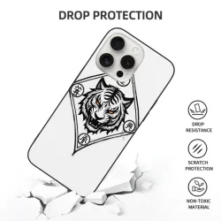 iPhone 15/Pro/Max 맹호 포효 휴대폰 케이스 - okomall.com