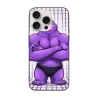 حافظة iPhone 15/15 Pro/15 Pro Max بتصميم شخصيات حيوانات لطيفة وعضلية - OKOMALL