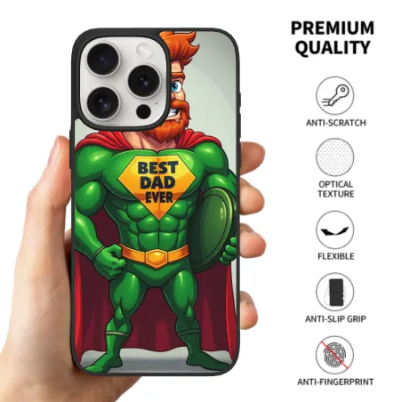 근육 히어로 아이폰 15/15 Pro/15 Pro Max 케이스 - OKOMALL