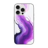 حافظة هاتف iPhone 15/Pro/Max بفن السوائل التجريدي - okomall.com