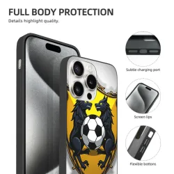 iPhone 15/Pro/Max 왕실 문장 수호자 케이스 - OKOMALL