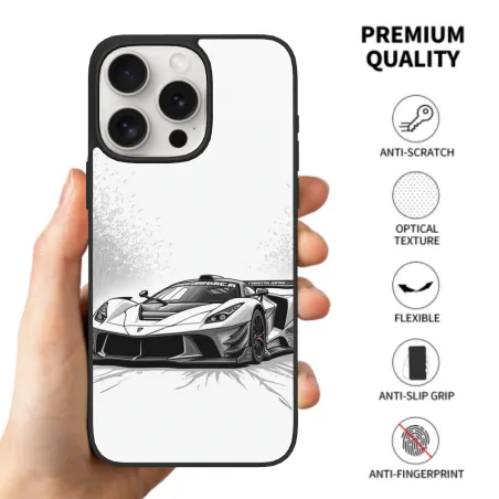 حافظة Lamborghini لـ iPhone 15/Pro/Max - السرعة والغضب