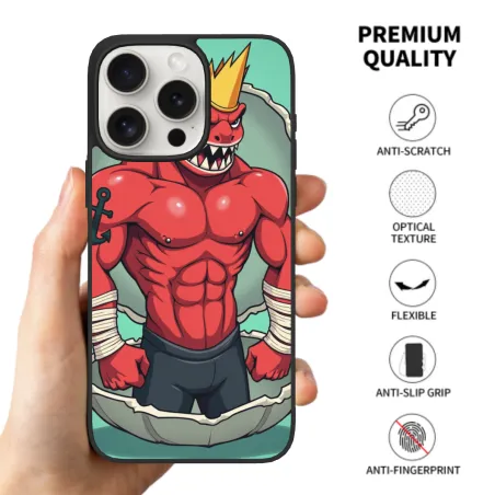 근육맨 아이폰 15/15 Pro/15 Pro Max 케이스 - OKOMALL