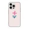 حافظة iPhone 15/Pro/Max بنقشة زهور - okomall