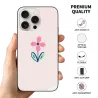 حافظة iPhone 15/Pro/Max بنقشة زهور - okomall