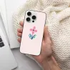 حافظة iPhone 15/Pro/Max بنقشة زهور - okomall