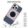 حافظة هاتف iPhone 15/Pro/Max بنمط هندسي سماوي - OKOMALL