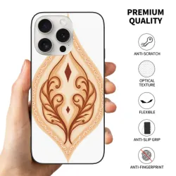 جراب iPhone 15/Pro/Max - نمط الكرمة الأنيق | OKOMALL