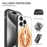 جراب iPhone 15/Pro/Max - نمط الكرمة الأنيق | OKOMALL