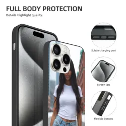 جراب iPhone 15/Pro/Max - تصميم عصري على طراز الشارع للفتيات | OKOMALL