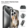 حافظة هاتف قطة لطيفة - حافظة iPhone 15 Pro/Pro Max | OKOMALL