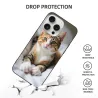 حافظة هاتف قطة لطيفة - حافظة iPhone 15 Pro/Pro Max | OKOMALL