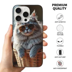 고양이 케이스 - iPhone 15 Pro/Pro Max - okomall.com