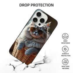 고양이 케이스 - iPhone 15 Pro/Pro Max - okomall.com