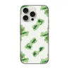 حافظة iPhone 15/Pro/Max - نمط أوراق خضراء مجردة | OKOMALL