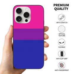 iPhone 15/Pro/Max 무지개 깃발 휴대폰 케이스 - okomall