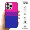 iPhone 15/Pro/Max 무지개 깃발 휴대폰 케이스 - okomall