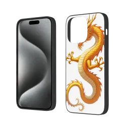 용 문양 iPhone 15/15 Pro/15 Pro Max 케이스 - okomall.com
