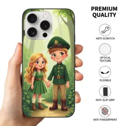 iPhone 15/Pro/Max 만화 캐릭터 케이스 - okomall.com