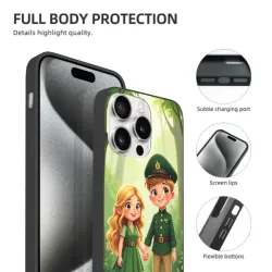 iPhone 15/Pro/Max 만화 캐릭터 케이스 - okomall.com