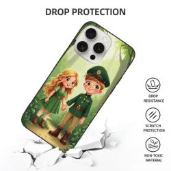 iPhone 15/Pro/Max 만화 캐릭터 케이스 - okomall.com