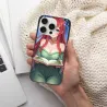 아이폰 15/프로/맥스 애니메이션 소녀 휴대폰 케이스 - okomall