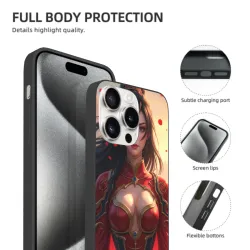 팬텀 워리어 아이폰 15/15 프로/15 프로 맥스 케이스 - okomall.com