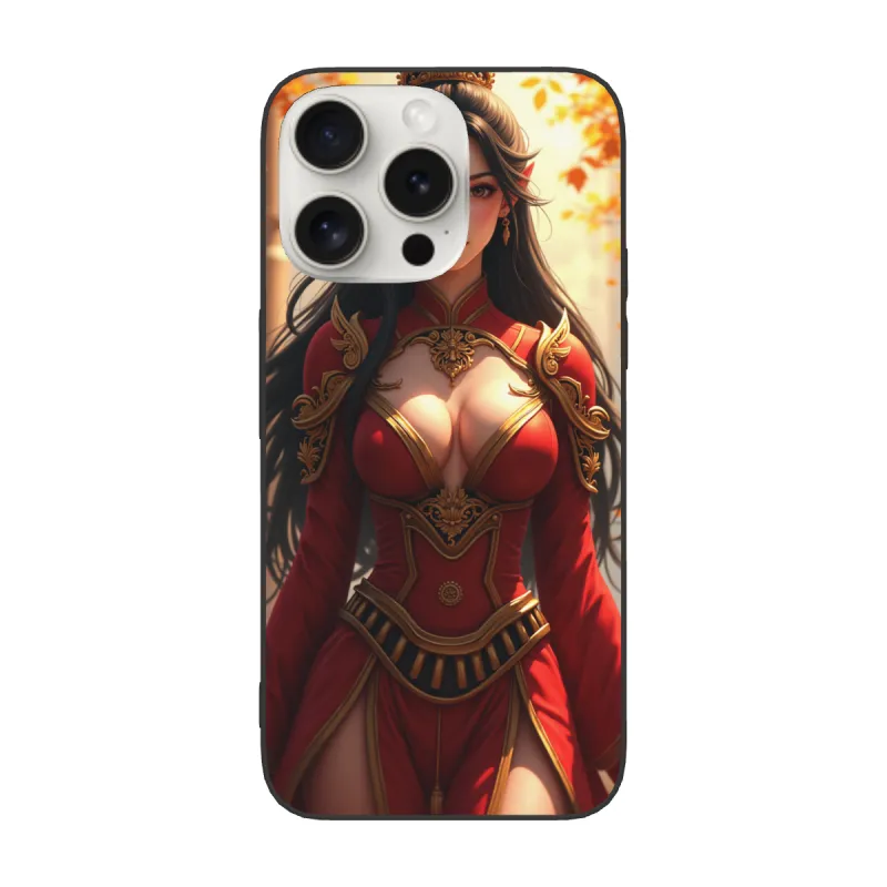 حافظة iPhone 15/Pro/Max الأميرة المحاربة - okomall.com