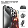 iPhone 15/Pro/Max 动漫女武士手機殼 - 華麗戰甲設計