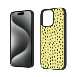 iPhone 15/Pro/Max 撞色点点手机壳 - OKOMALL