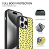 Custodia a pois colorati per iPhone 15/Pro/Max - OKOMALL