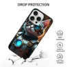 حافظة iPhone 15 Pro/Pro Max بتصميم ستيمبنك مع قطة - okomall