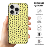 iPhone 15/Pro/Max 撞色点点手机壳 - OKOMALL